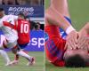 Le coup de pied puissant de Carlos Zambrano à Alexis Sánchez qui pourrait lui coûter l’expulsion au Pérou contre le Chili pour la Copa América 2024