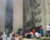 Sans dommage aux personnes, l’incendie dans le bâtiment Girón est éteint • Travailleurs
