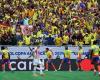 Plus de 50 000 supporters de l’équipe nationale ont rempli le stade lors du match contre le Paraguay