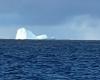 Un iceberg est apparu près de la côte de la Terre de Feu et ils ont mis les navires en alerte