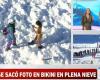 Une jeune Brésilienne choque les hôtes de « Mucho Gusto » après avoir été découverte en train de prendre des photos en bikini dans la neige – Publimetro Chile